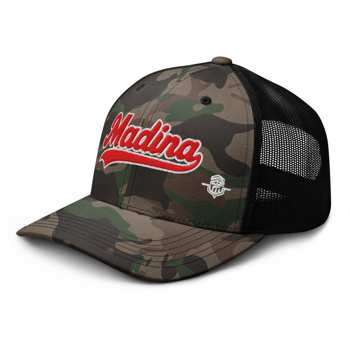 Casquette Trucker camouflage Madina brodée