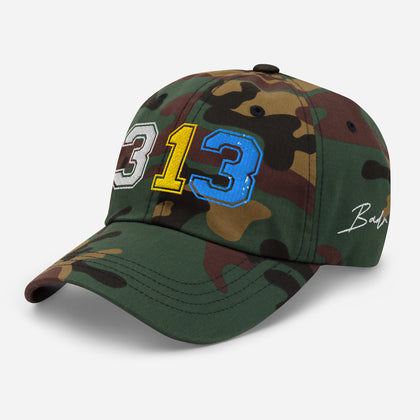 Casquette 313 brodé Code Mystique