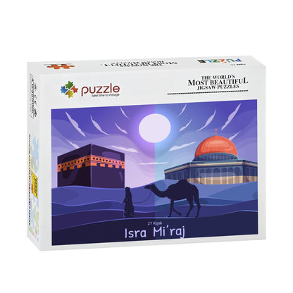 Puzzles en bois Kaaba et Dôme du rocher 500 pièces
