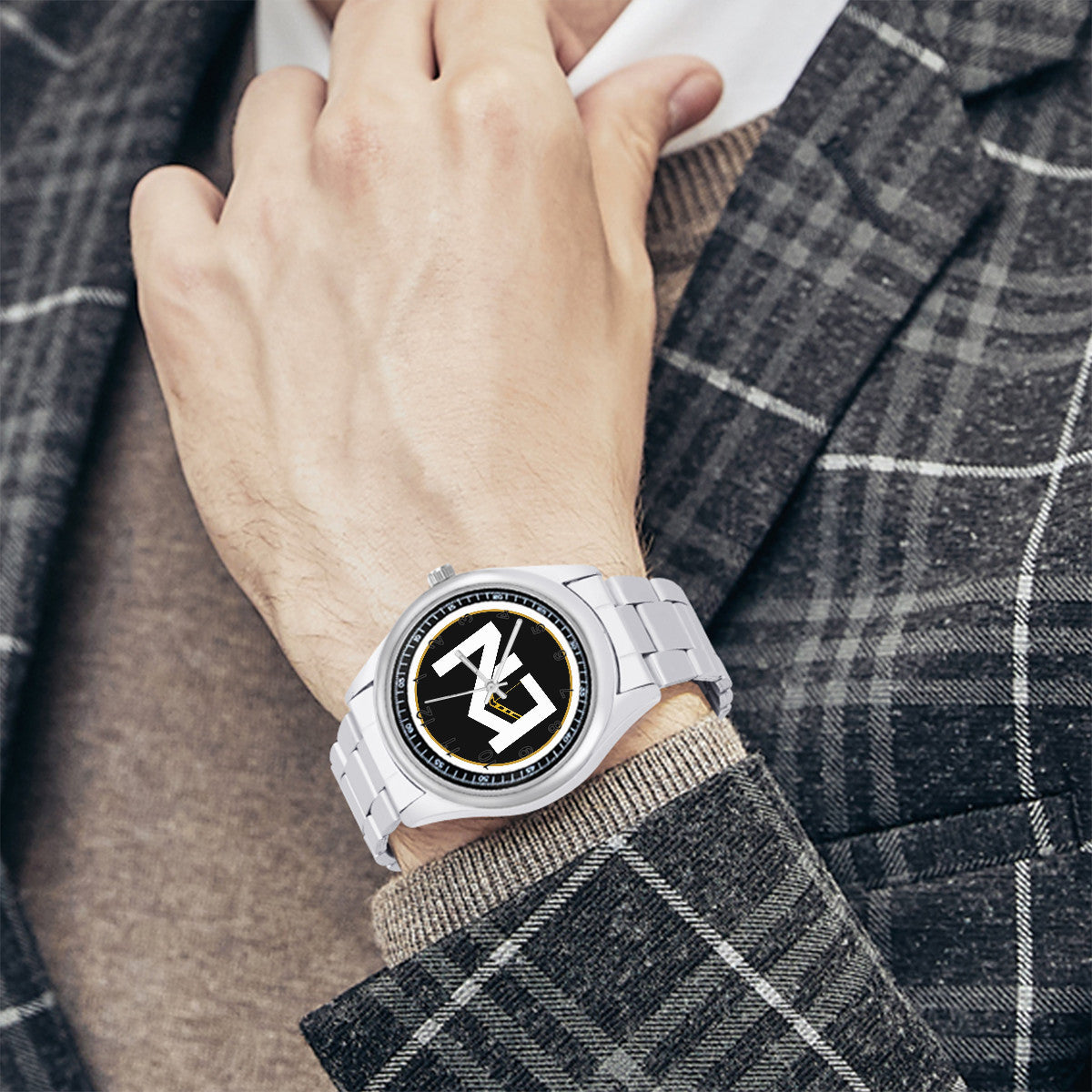 Montre simple LN en acier inoxydable