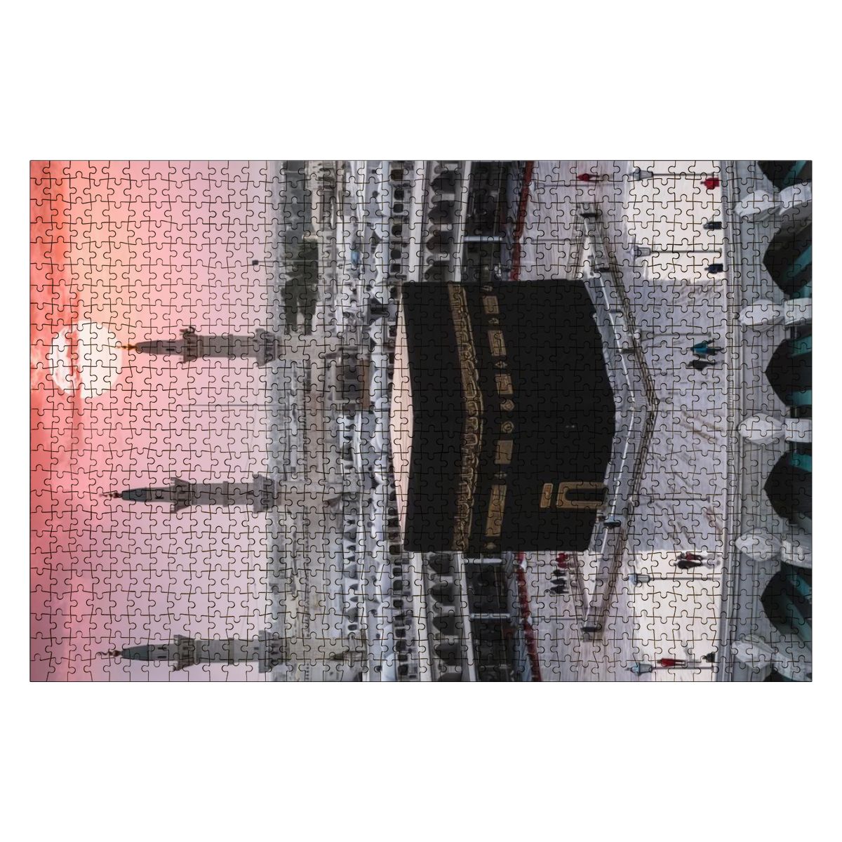 Puzzles en bois 1000 pièces la Mecque