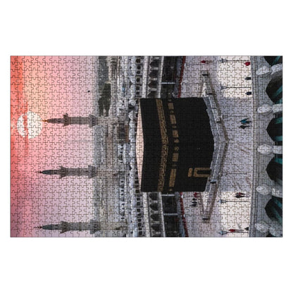 Puzzles en bois 1000 pièces la Mecque