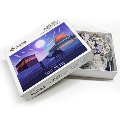 Puzzles en bois Kaaba et Dôme du rocher 500 pièces