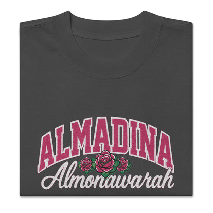 T-shirt oversize ALMADINA ALMONAWARAH brodé