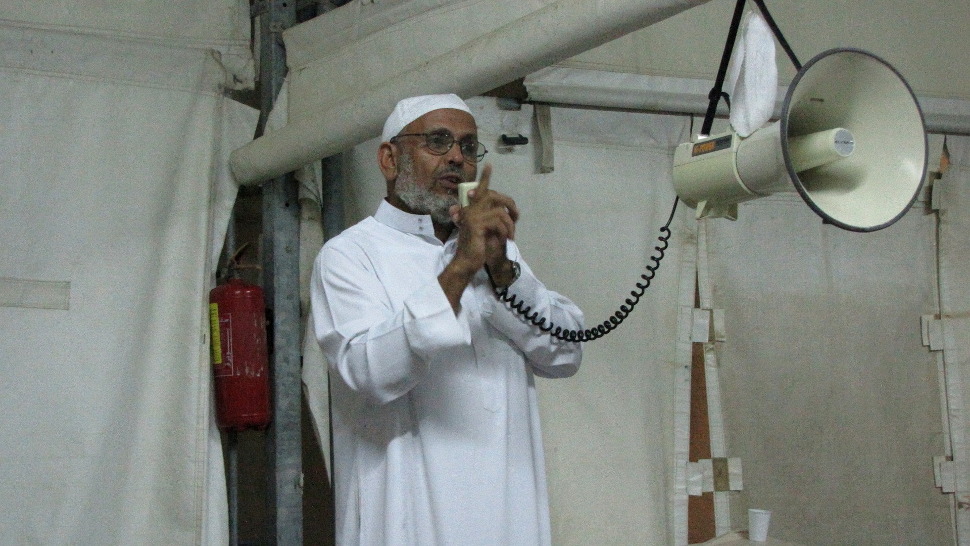 Encadrement des pèlerins pendant le Hajj